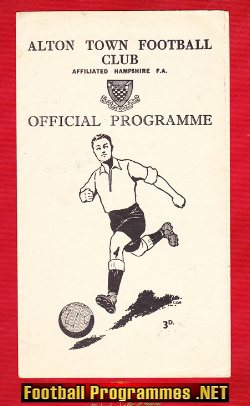 Alton Town v Boscombe 1960 – Resreves Team