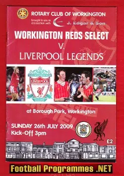 Workington Reds Select v Liverpool Legends 2009 – Jimmy Case