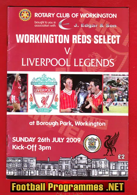 Workington Reds Select v Liverpool Legends 2009 – Jimmy Case