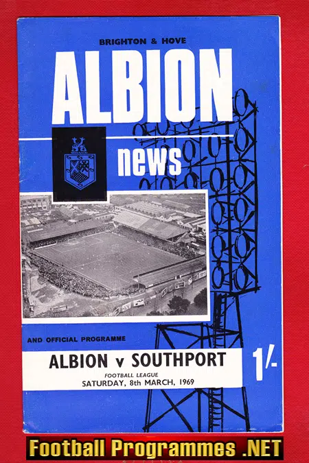 West Bromwich Albion v Southport 1969