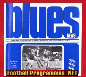 Birmingham City v West Ham United 1973