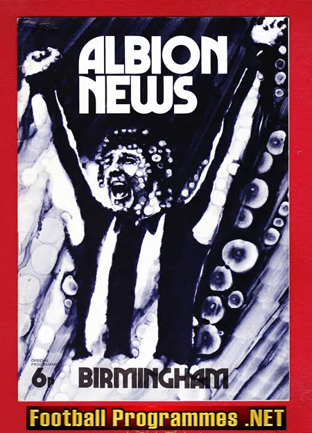 West Bromwich Albion v Birmingham City 1972
