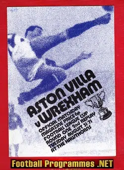 West Bromwich Albion v Wrexham 1971