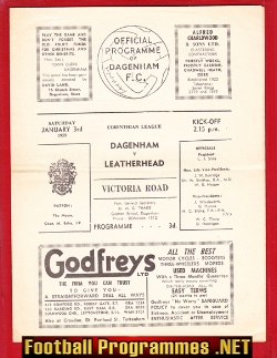 Dagenham v Leatherhead 1959