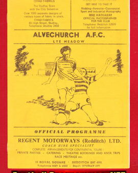Alvechurch v Gresley Rovers 1978