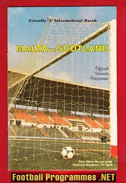 Malta v Scotland 1988