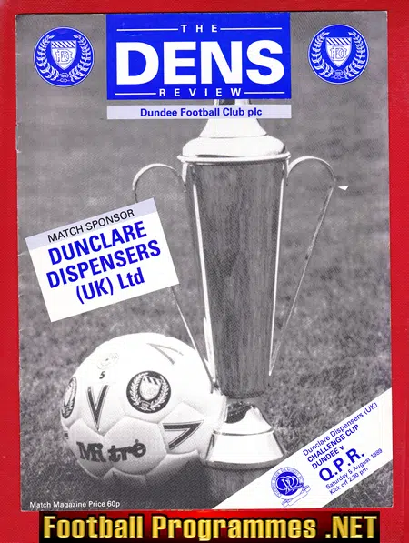 Dundee v QPR 1989 – Challenge Cup