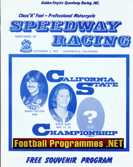 America California Speedway State Championship 1972