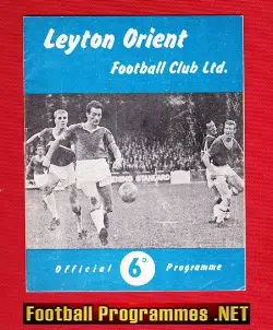 Leyton Orient v Charlton Athletic 1961
