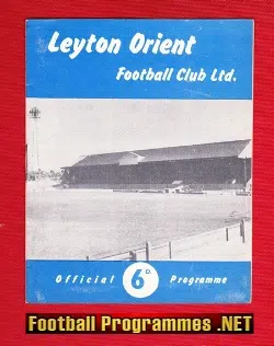Leyton Orient v Derby County 1961