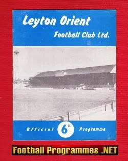 Leyton Orient v Middlesbrough 1961