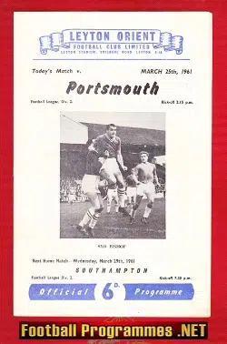 Leyton Orient v Portsmouth 1961