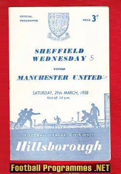 Sheffield Wednesday v Manchester United 1958 – Munich Away Match