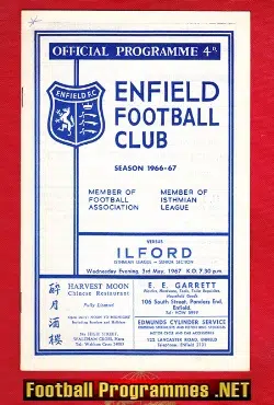 Enfield v Ilford 1967