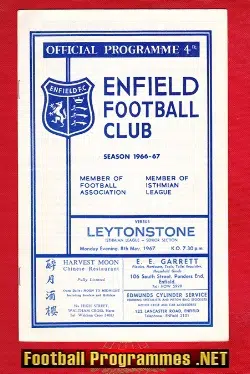 Enfield v Leytonstone 1967