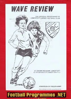 Lowestoft Ladies v Spurs 1970s – Womens Soccer