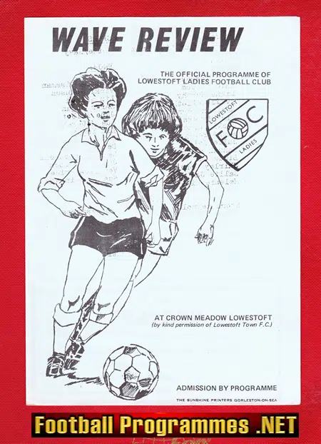 Lowestoft Ladies v Spurs 1970s – Womens Soccer