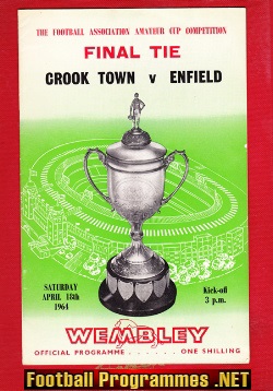 Crook Town v Enfield 1964 – Amateur Cup Final