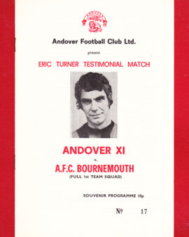Eric Turner Testimonial Benefit Match Andover 1973