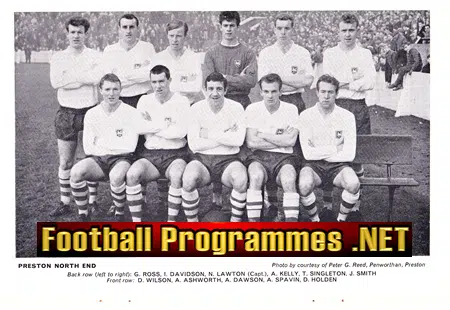 Swansea Town v Preston 1964 - FA Cup Semi Final at Aston Villa