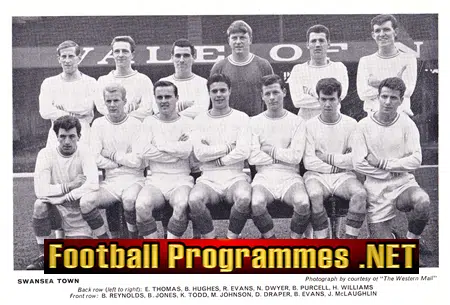 Swansea Town v Preston 1964 - FA Cup Semi Final at Aston Villa