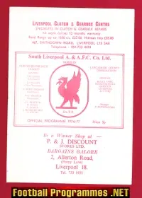 South Liverpool v IFK Lulea 1977 – Sweden Football Team