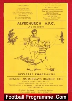 Alvechurch v Gresley Rovers 1978