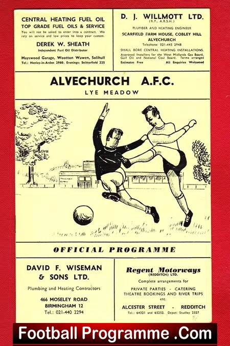 Alvechurch v Solihull Borough 1972