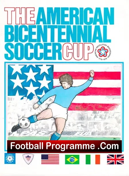 America Bicentennial Cup 1976 – Pele – Bobby Moore – George Best