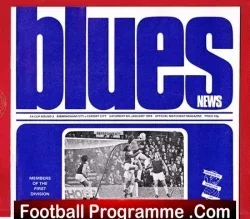Birmingham City v Cardiff City 1974