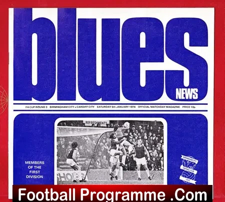 Birmingham City v Cardiff City 1974 – FA Cup