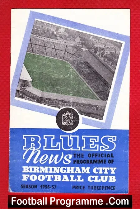 Birmingham City v Inter Milan 1957 – Friendly Match