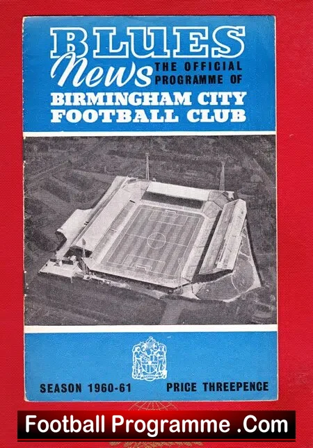 Birmingham City v Inter Milan 1961 – Friendly Game