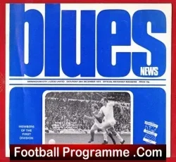 Birmingham City v Leeds United 1973