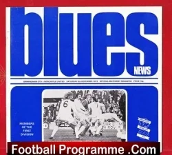 Birmingham City v Newcastle United 1973