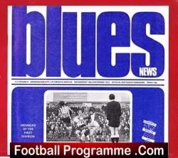 Birmingham City v Plymouth Argyle 1973