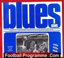 Birmingham City v QPR 1974