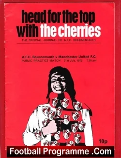 Bournemouth v Manchester United 1972 – Practice Football Match