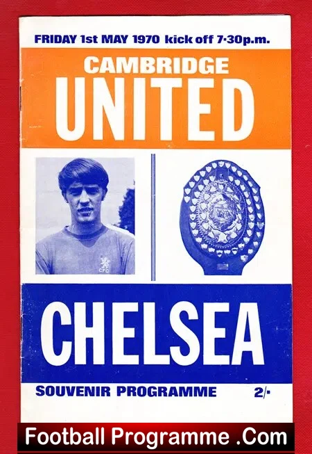 Cambridge United v Chelsea 1970 – Souvenir Programme