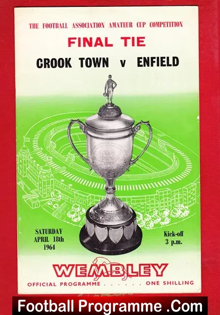 Crook Town v Enfield 1964 – Amateur Cup Final
