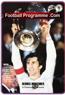 Dennis Mortimer Testimonial Benefit Match Aston Villa SIGNED