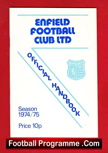 Enfield Official Handbook 1974 – 1975