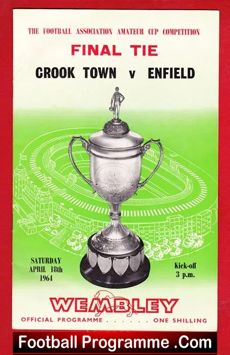 Enfield v Crook Town 1964 – Amateur Cup Final Wembley London