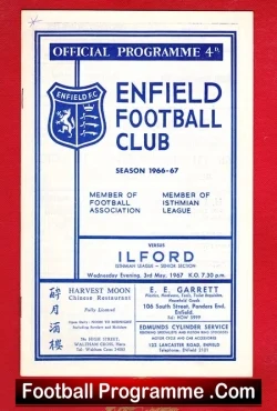 Enfield v Ilford 1967