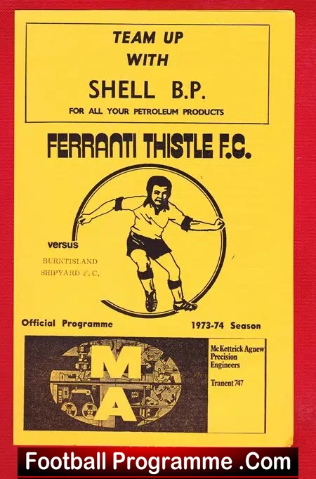 Firranti Thistle v Burntisland Shipyard 1973