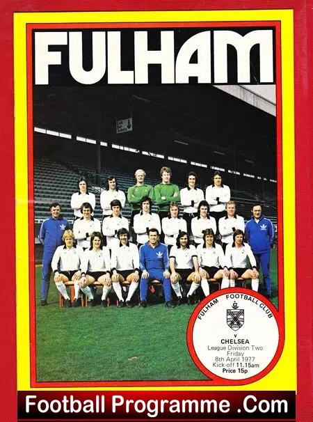 Fulham v Chelsea 1977 – George Best + Bobby Moore