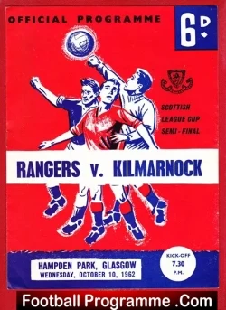Glasgow Rangers v Kilmarnock 1962 – Scottish Cup Semi Final