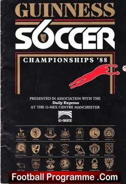 Guinness Soccer Championship 1988 – Gmex Manchester