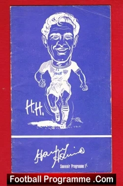 Harry Harris Testimonial Benefit Match Portsmouth 1968 – SIGNED