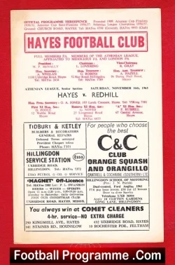 Hayes v Redhill 1963